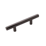 HICKORY Bar Cabinet Pulls in Brushed Black Nickel (+8 Sizes)