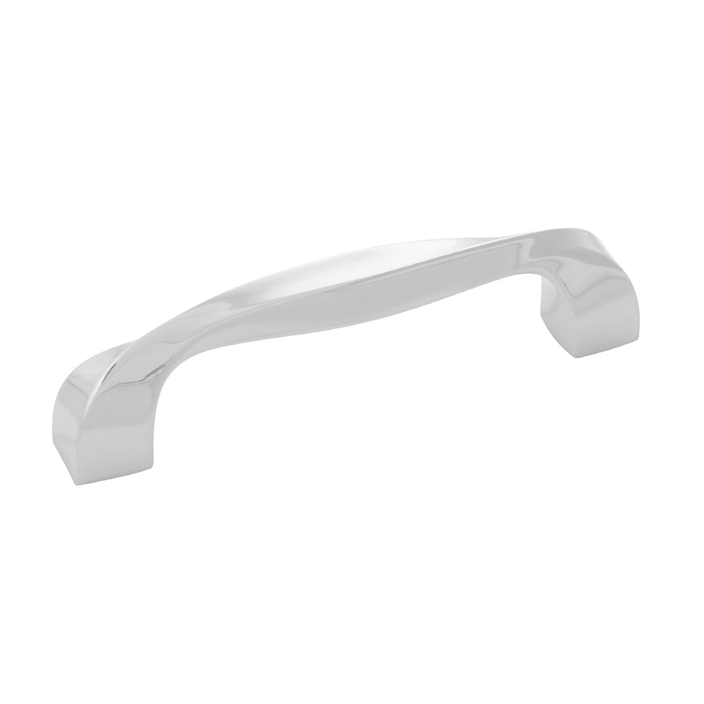 HICKORY Twist Cabinet Handles in Polished Nickel (+7 Sizes)