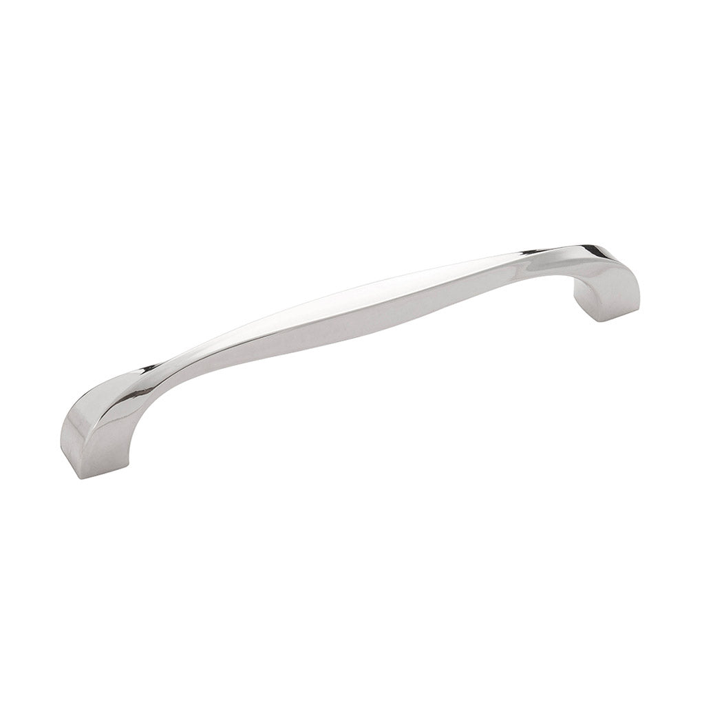 HICKORY Twist Cabinet Handles in Polished Nickel (+7 Sizes)