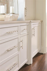 AMEROCK St. Vincent Geometric Bar Pulls in Polished Nickel (+6 Sizes)