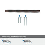 AMEROCK St. Vincent Geometric Bar Pulls in Oil Rubbed Bronze (+6 Sizes)