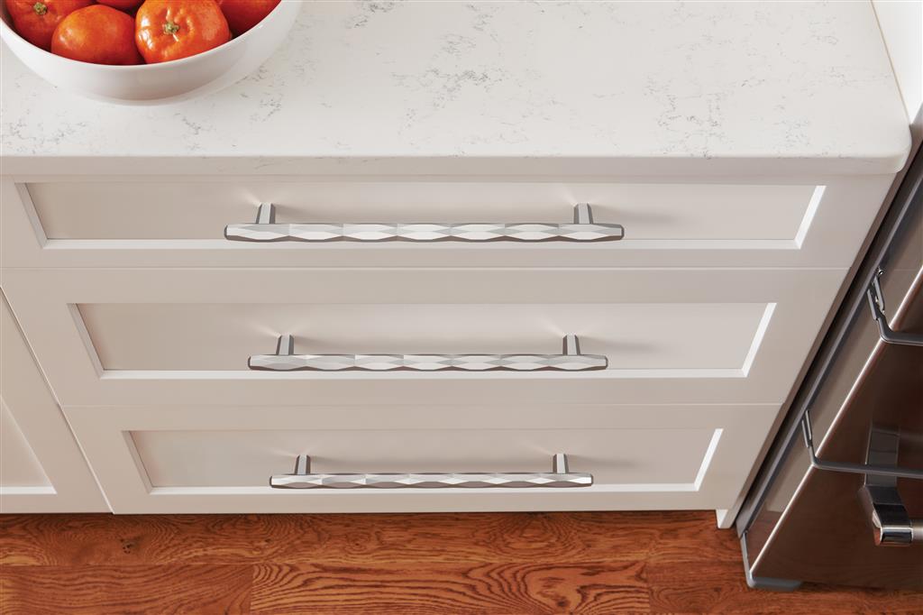 AMEROCK St. Vincent Geometric Bar Pulls in Polished Chrome (+6 Sizes)