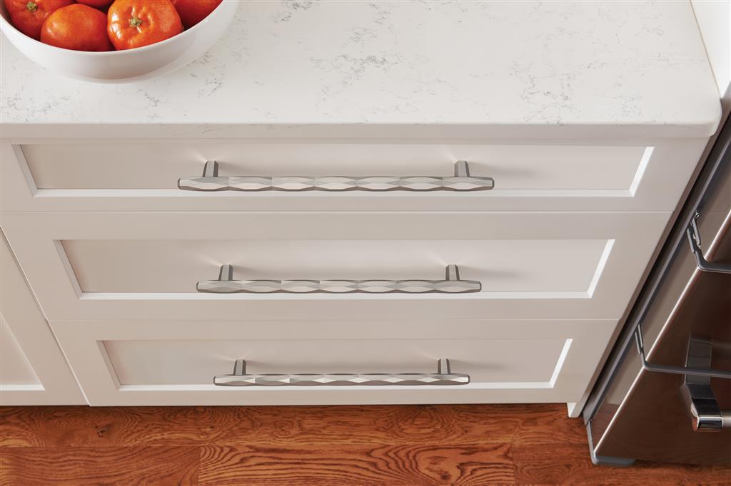AMEROCK St. Vincent Geometric Bar Pulls in Satin Nickel (+6 Sizes)