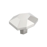 AMEROCK St. Vincent 1-5/8" Length Geometric Cabinet Knob in Polished Nickel