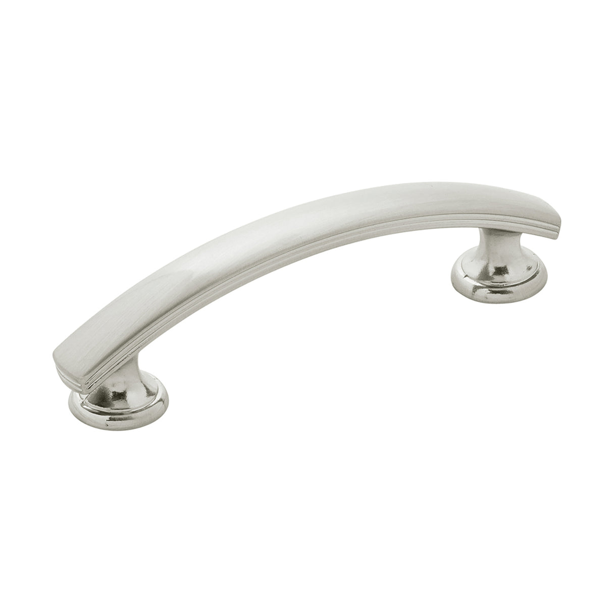 HICKORY American Diner Handle Cabinet Pulls in Satin Nickel (+7 Sizes)