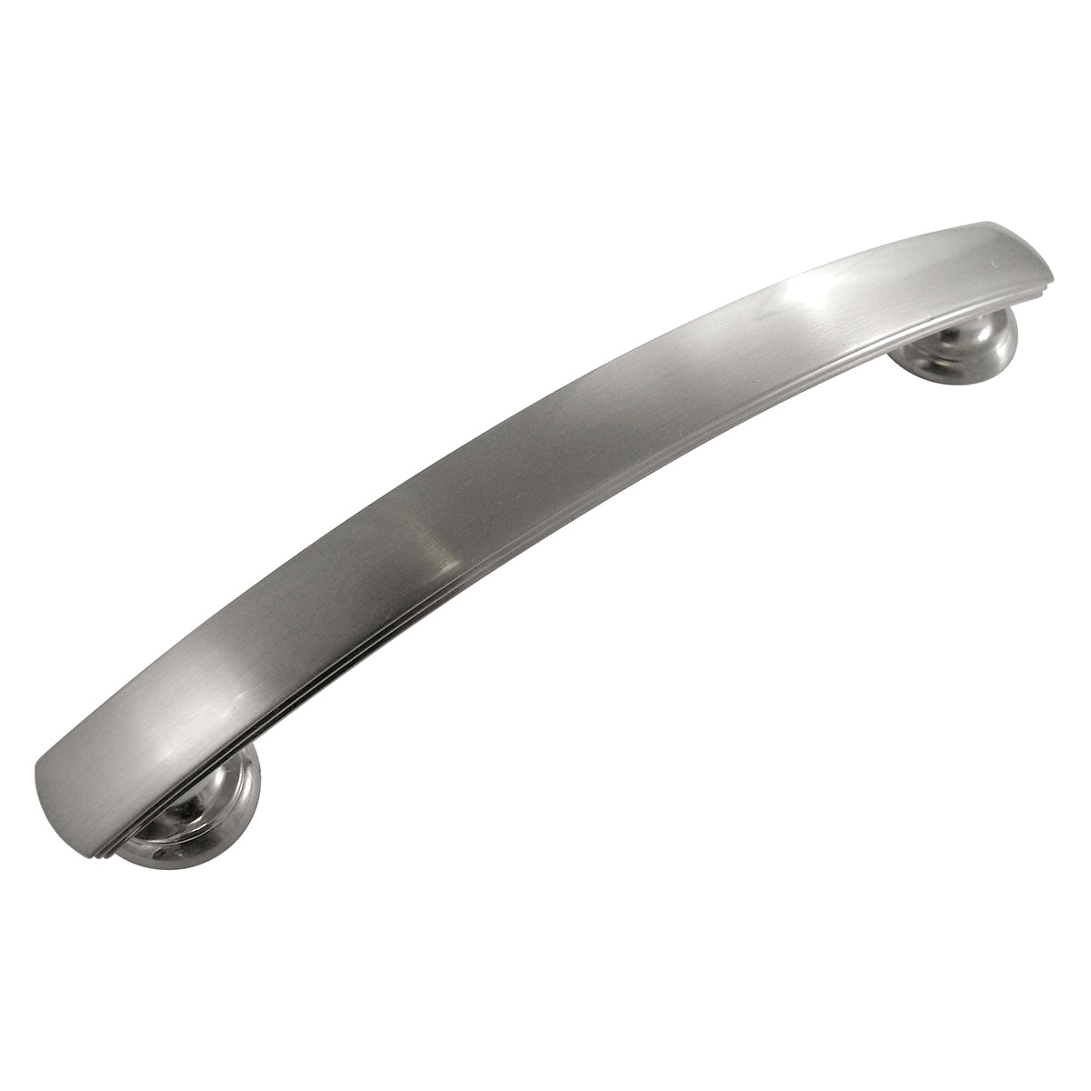 HICKORY American Diner Handle Cabinet Pulls in Satin Nickel (+7 Sizes)