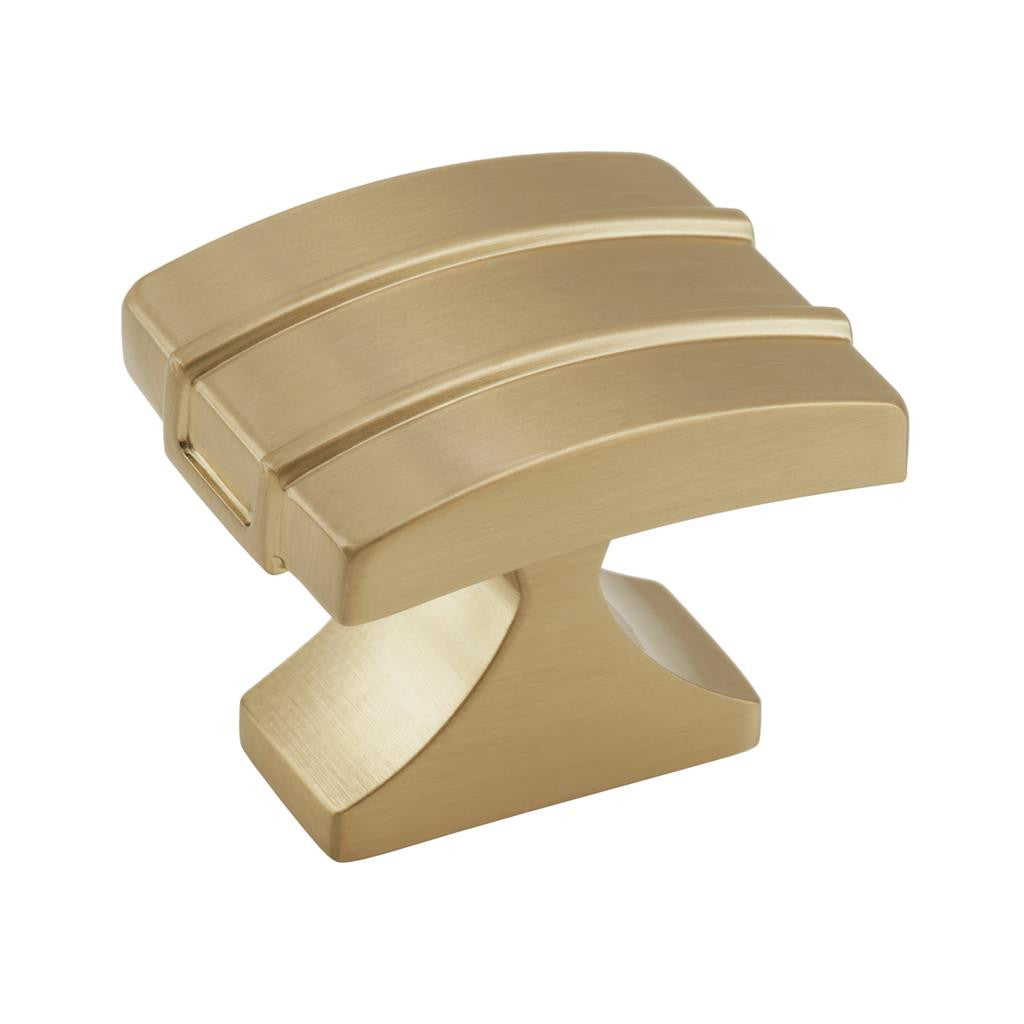 Main View of Champagne Bronze 1-1/2" Length Cabinet Knob from Amerock's Davenport Collection BP36602CZ