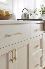 AMEROCK Davenport Rectangle Cabinet Knob in Champagne Bronze (+2 Sizes)