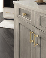 AMEROCK Davenport Rectangle Cabinet Knob in Champagne Bronze (+2 Sizes)