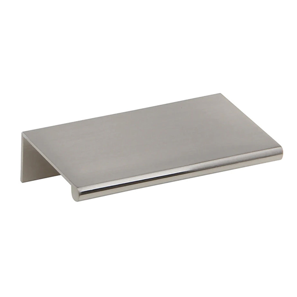 AMERFIT Silverline Long Finger Edge Pulls in Satin Nickel (+5 Sizes)