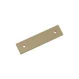 AMEROCK Ladera Rectangle Cabinet Handle Backplate in Golden Champagne (+8 Sizes)