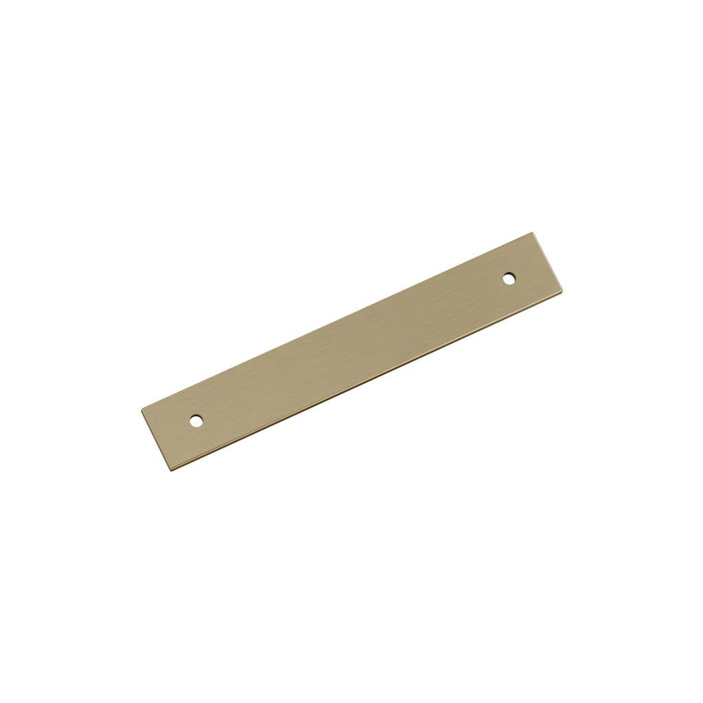 AMEROCK Ladera Rectangle Cabinet Handle Backplate in Golden Champagne (+8 Sizes)