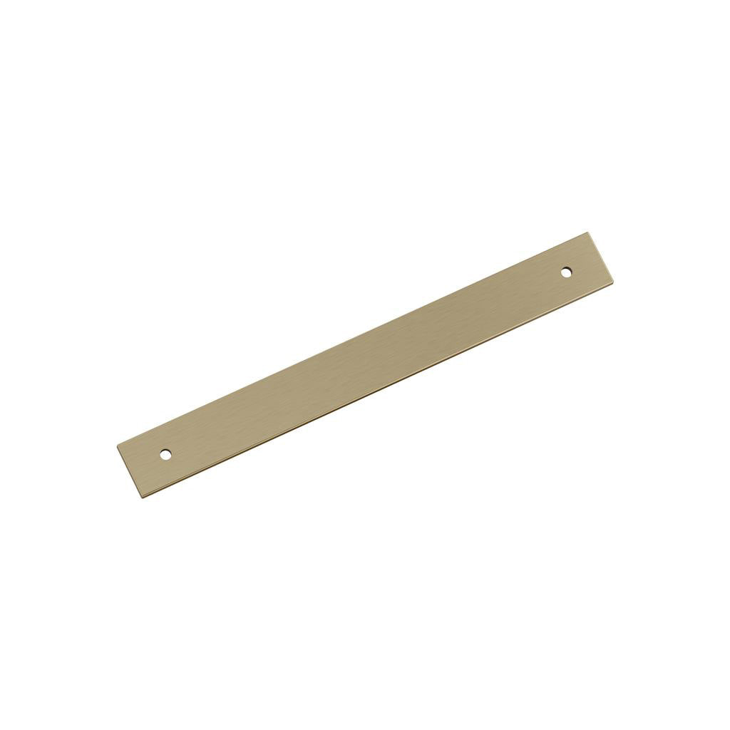 AMEROCK Ladera Rectangle Cabinet Handle Backplate in Golden Champagne (+8 Sizes)