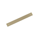 AMEROCK Ladera Rectangle Cabinet Handle Backplate in Golden Champagne (+8 Sizes)