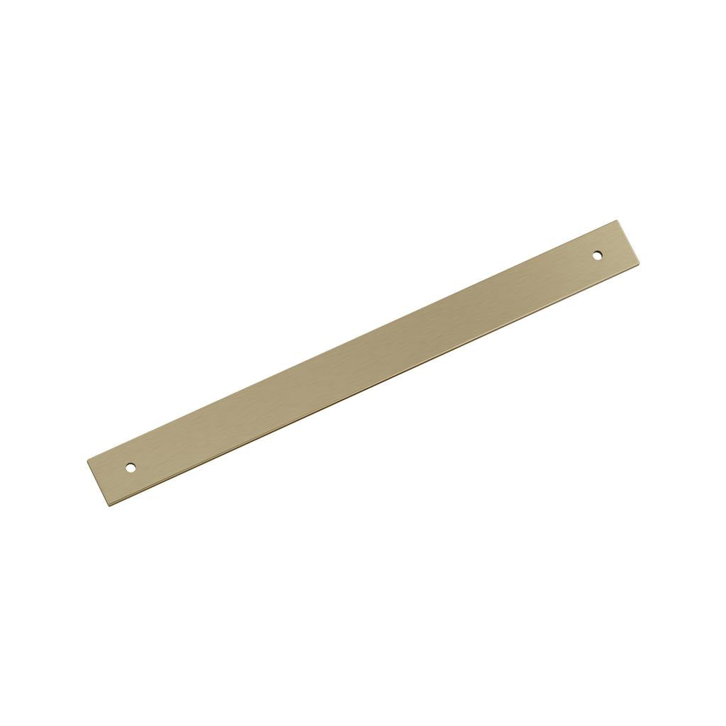 AMEROCK Ladera Rectangle Cabinet Handle Backplate in Golden Champagne (+8 Sizes)