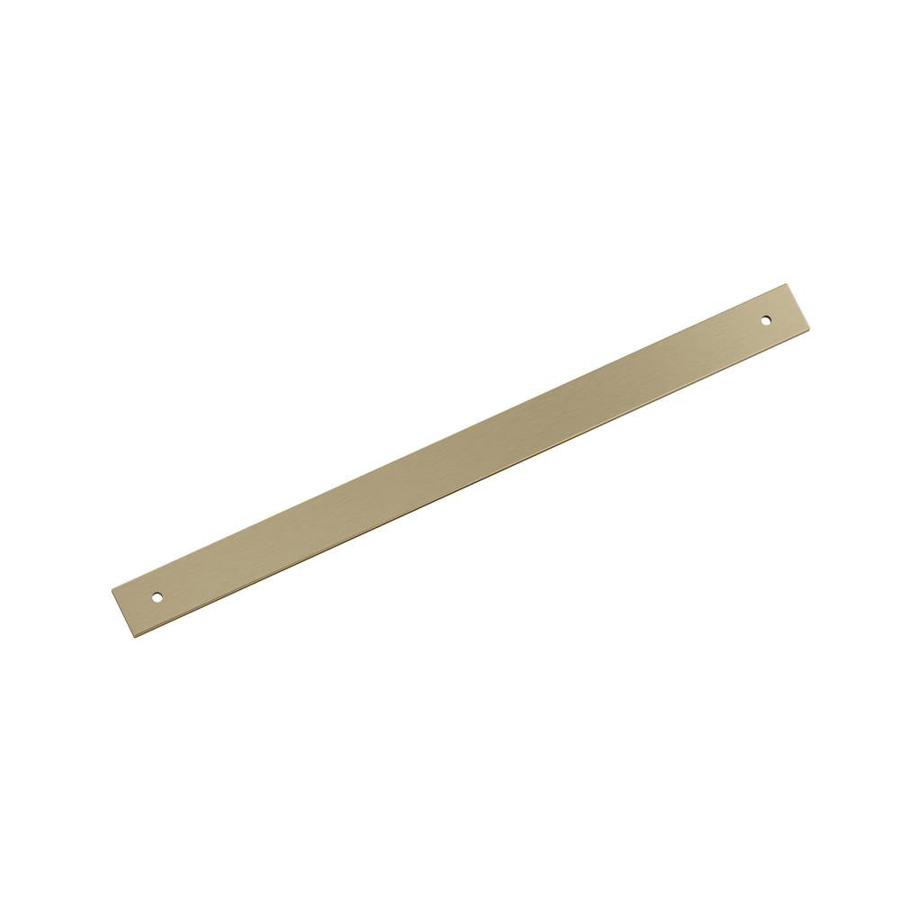 AMEROCK Ladera Rectangle Cabinet Handle Backplate in Golden Champagne (+8 Sizes)
