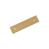 AMEROCK Ladera Rectangle Cabinet Handle Backplate in Champagne Bronze (+8 Sizes)