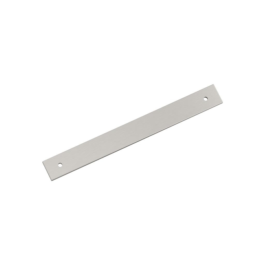 AMEROCK Ladera Rectangle Cabinet Handle Backplate in Satin Nickel (+8 Sizes)