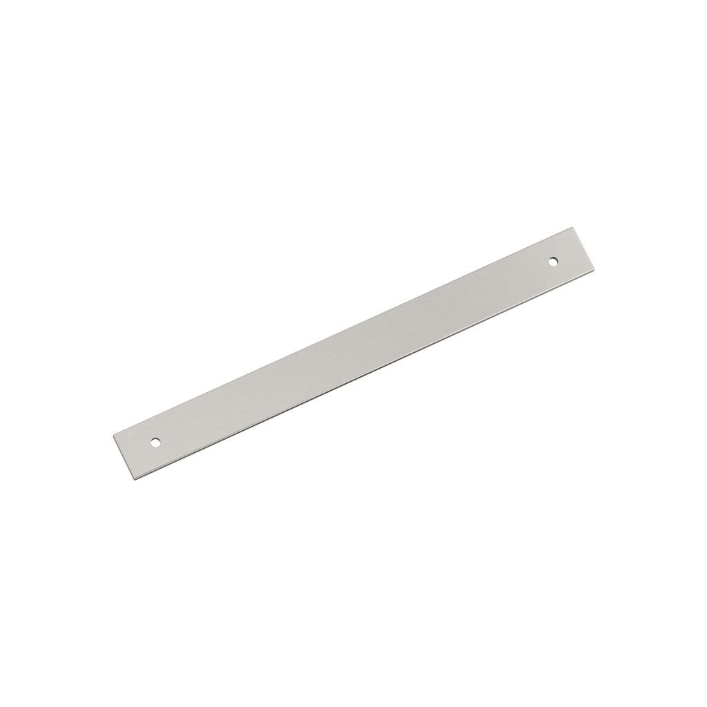 AMEROCK Ladera Rectangle Cabinet Handle Backplate in Satin Nickel (+8 Sizes)