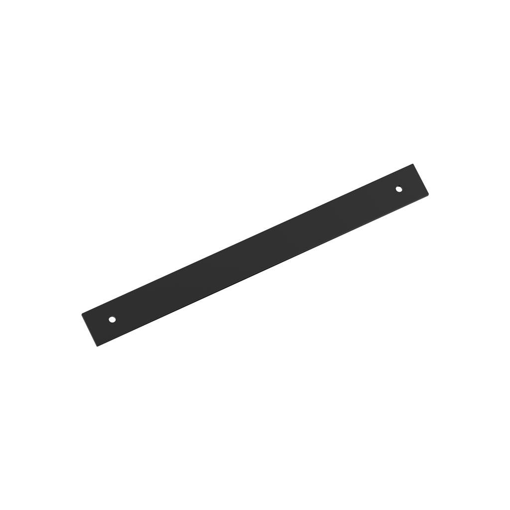 AMEROCK Ladera Rectangle Cabinet Handle Backplate in Matte Black (+8 Sizes)