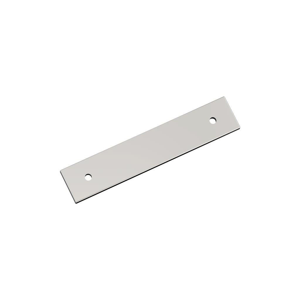 AMEROCK Ladera Rectangle Cabinet Handle Backplate in Polished Nickel (+8 Sizes)