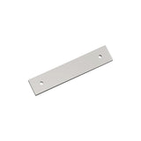 AMEROCK Ladera Rectangle Cabinet Handle Backplate in Polished Nickel (+8 Sizes)