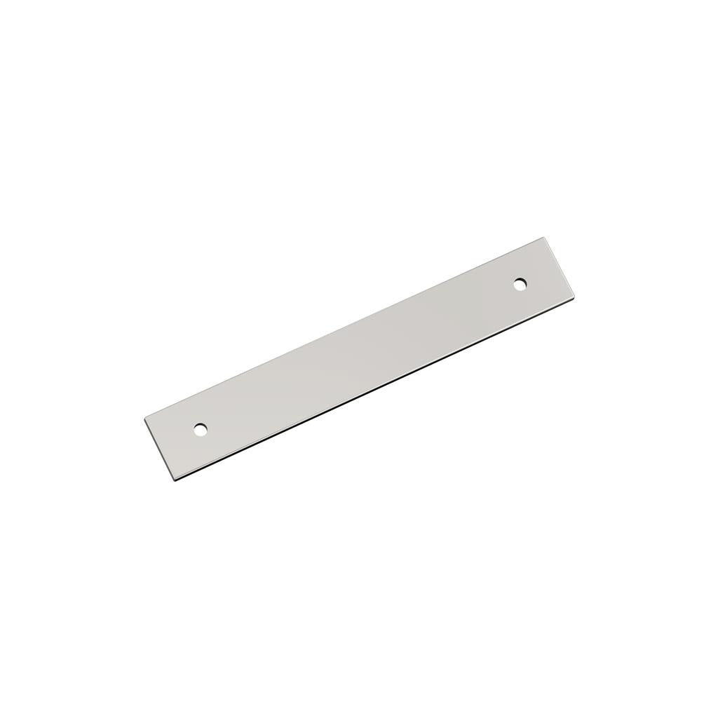 AMEROCK Ladera Rectangle Cabinet Handle Backplate in Polished Nickel (+8 Sizes)