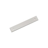 AMEROCK Ladera Rectangle Cabinet Handle Backplate in Polished Nickel (+8 Sizes)