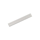 AMEROCK Ladera Rectangle Cabinet Handle Backplate in Polished Nickel (+8 Sizes)