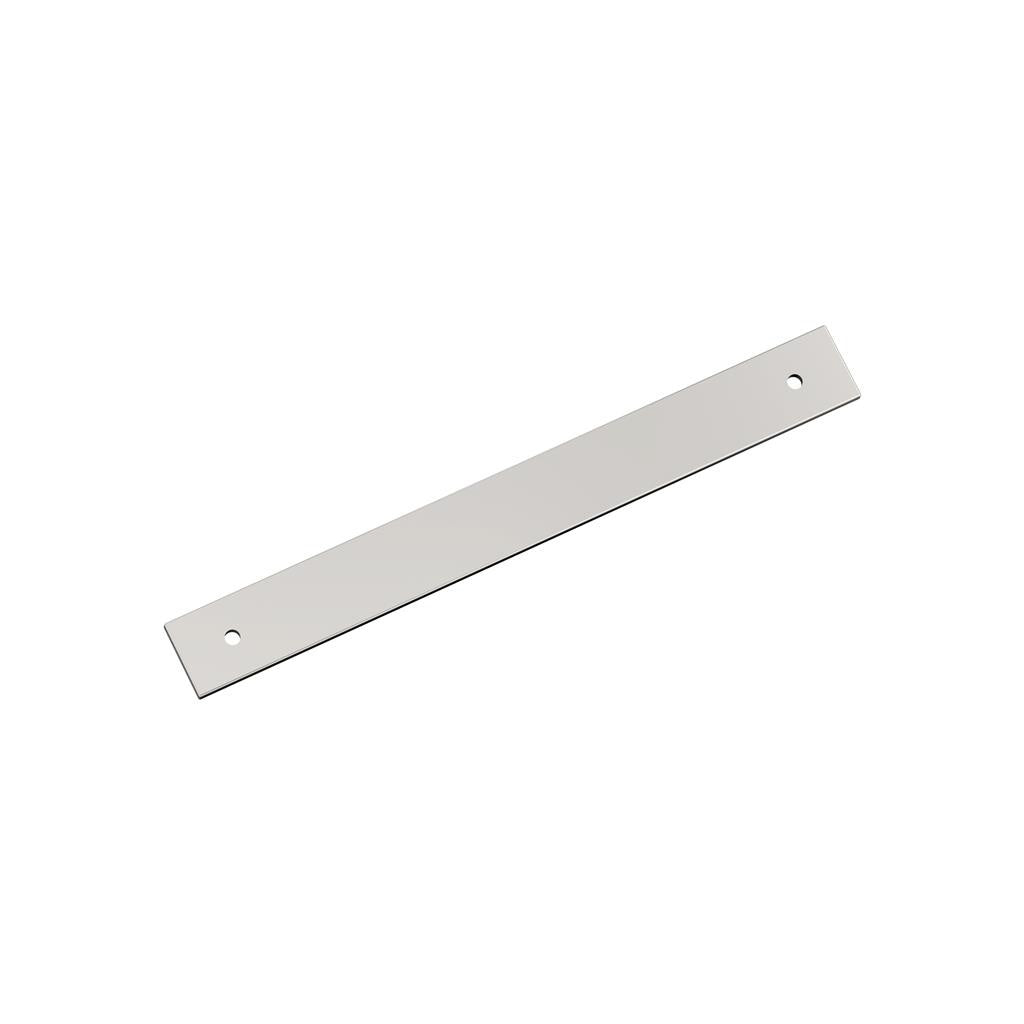 AMEROCK Ladera Rectangle Cabinet Handle Backplate in Polished Nickel (+8 Sizes)