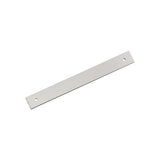 AMEROCK Ladera Rectangle Cabinet Handle Backplate in Polished Nickel (+8 Sizes)