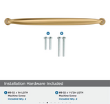 AMEROCK Kane Handle Pulls in Champagne Bronze (+8 Sizes)