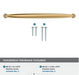 AMEROCK Kane Handle Pulls in Champagne Bronze (+8 Sizes)