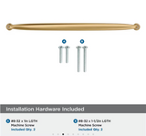AMEROCK Kane Handle Pulls in Champagne Bronze (+8 Sizes)