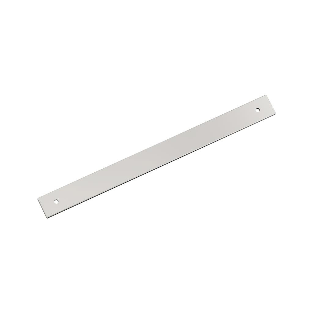 AMEROCK Ladera Rectangle Cabinet Handle Backplate in Polished Nickel (+8 Sizes)