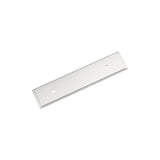 AMEROCK Maymont Rectangle Cabinet Handle Backplate in Polished Chrome (+8 Sizes)