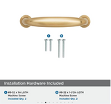AMEROCK Kane Handle Pulls in Champagne Bronze (+8 Sizes)