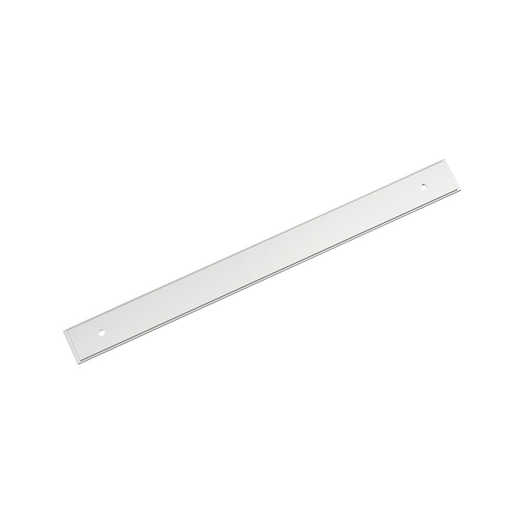 AMEROCK Maymont Rectangle Cabinet Handle Backplate in Polished Chrome (+8 Sizes)