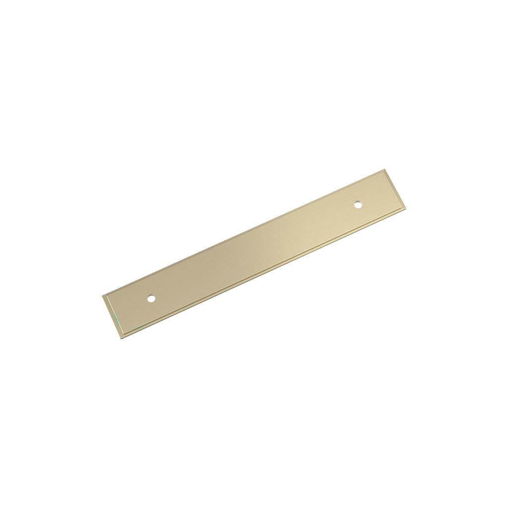 AMEROCK Maymont Rectangle Cabinet Handle Backplate in Golden Champagne (+8 Sizes)