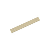 AMEROCK Maymont Rectangle Cabinet Handle Backplate in Golden Champagne (+8 Sizes)