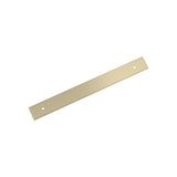 AMEROCK Maymont Rectangle Cabinet Handle Backplate in Golden Champagne (+8 Sizes)