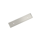 AMEROCK Maymont Rectangle Cabinet Handle Backplate in Satin Nickel (+8 Sizes)