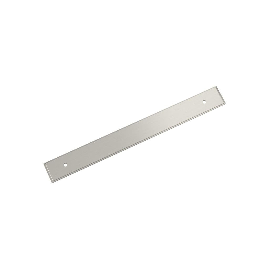 AMEROCK Maymont Rectangle Cabinet Handle Backplate in Satin Nickel (+8 Sizes)