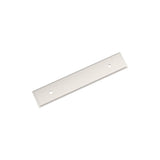 AMEROCK Maymont Rectangle Cabinet Handle Backplate in Polished Nickel (+8 Sizes)