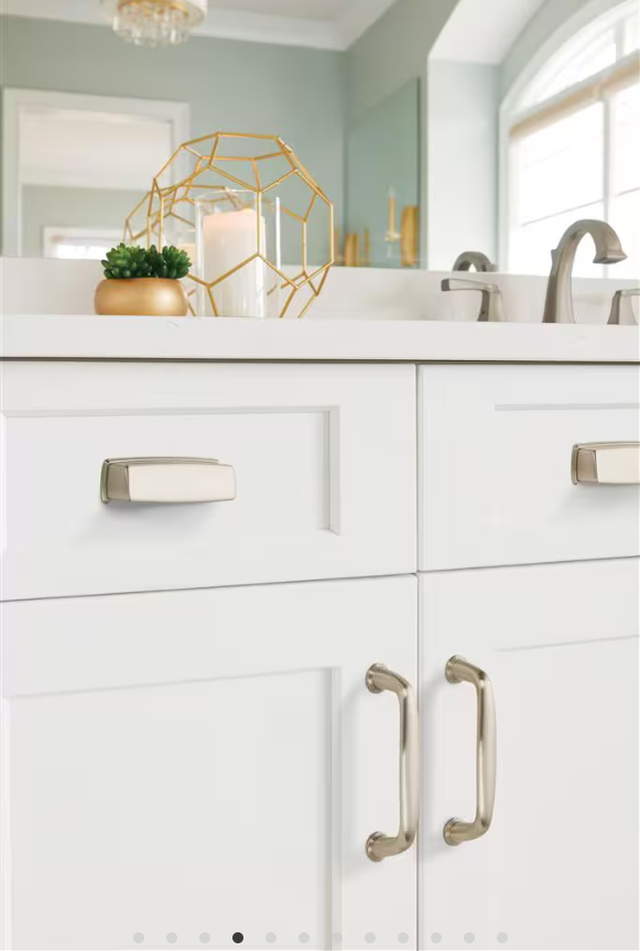 AMEROCK Kane Handle Pulls in Satin Nickel (+8 Sizes)