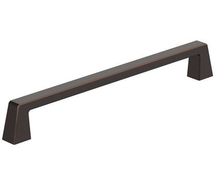 AMEROCK Blackrock 8" Center to Center Handle Cabinet Pull - Oil Rubbed Bronze BP55282-ORB
