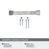 323 AMEROCK Revitalize 3" Center to Center Handle Cabinet Pull - Satin Nickel  BP55343G10 Hardware