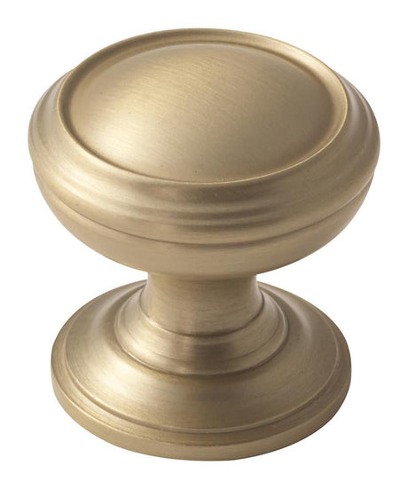 AMEROCK Revitalize 1-1/4" Diameter Cabinet Knob in Golden Champagne BP55342BBZ