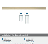AMEROCK Monument Square Handle Pulls in Golden Champagne (+8 Sizes)