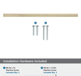 AMEROCK Monument Square Handle Pulls in Golden Champagne (+8 Sizes)